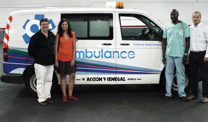 Ambulancia para el 'Proyecto Diácolo' de Acción Senegal