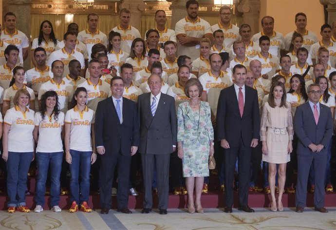 Recepción delegación olímpica