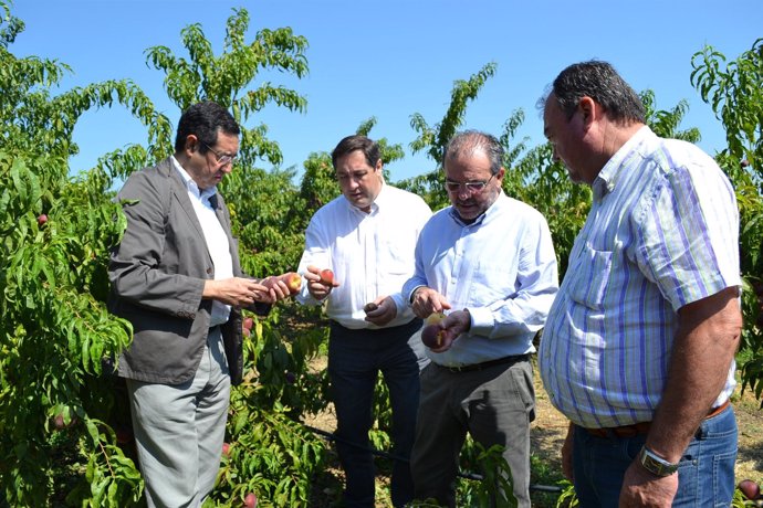 Joan Reñé Visita Afectados Por El Granizo