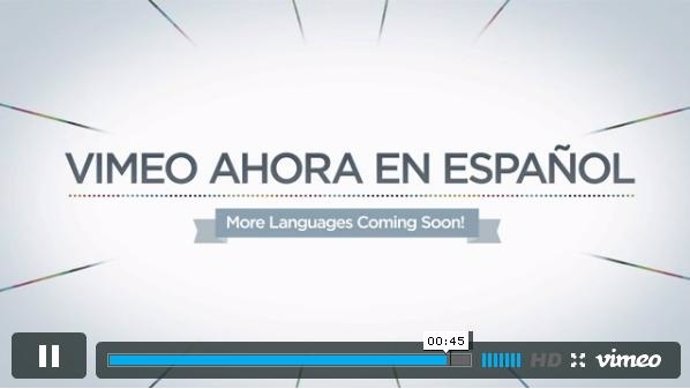 Vimeo Está En Español