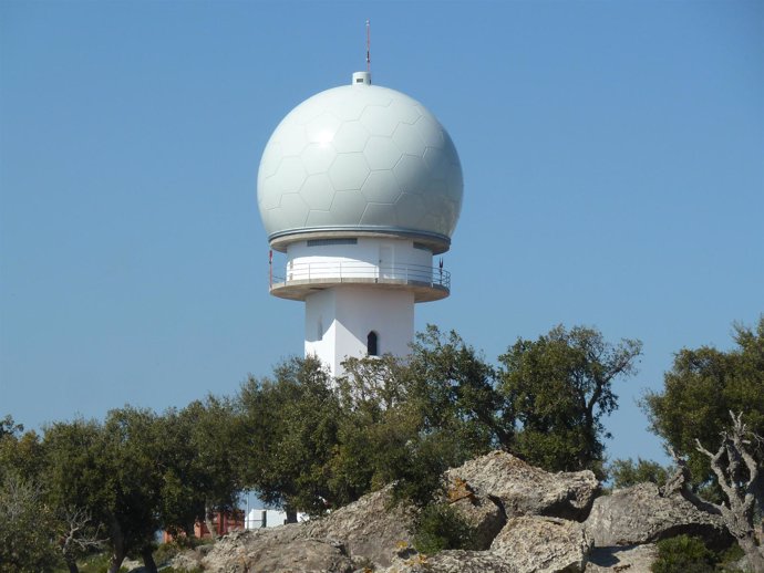 Estación De Radar En Tánger De Indra