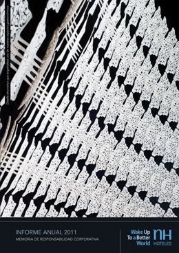 Portada De La Memoria De Responsabilidad Corporativa De NH 2011