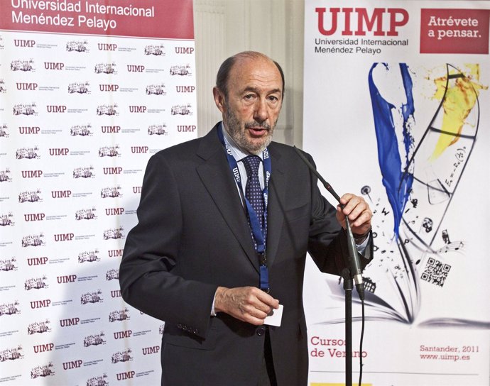 Rubalcaba en la UIMP