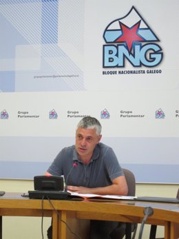 El diputado del BNG Bieito Lobeira
