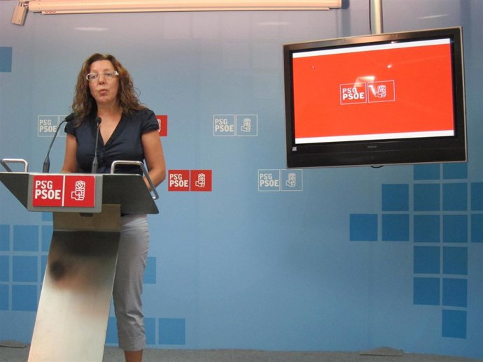 Carmen Gallego, coordinadora de Economía y Empleo del PSdeG