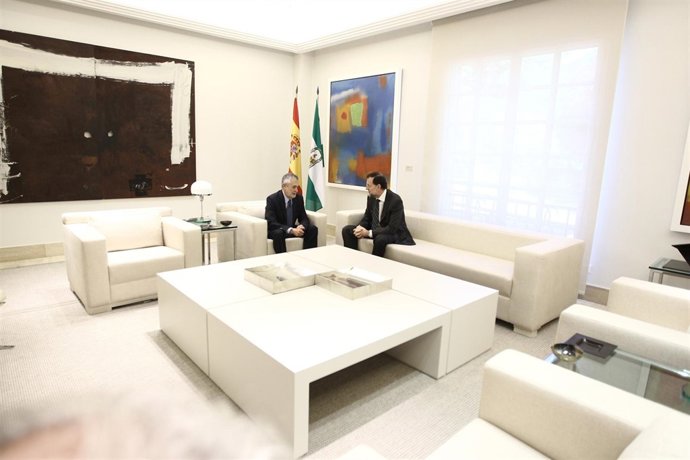 Rajoy y Griñán se reúnen en la Moncloa