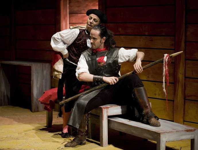 Teatro Corsario Durante La Representación De 'El Caballero De Olmedo'