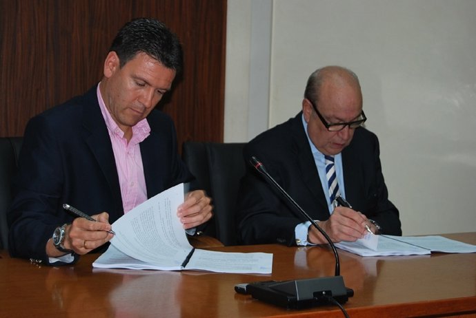 Alfonso Fernando Cerón y Jesús Samper