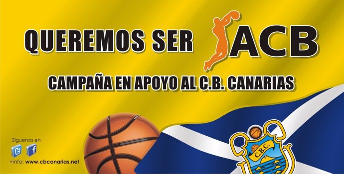 Campaña 'Queremos Ser ACB' De CB Canarias 