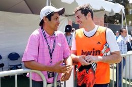 Jorge Campos e Iker Casillas en Estados Unidos