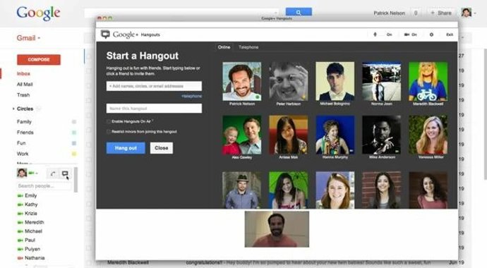 Gmail Hangouts