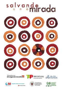 Cartel Del Proyecto Salvando Una Mirada