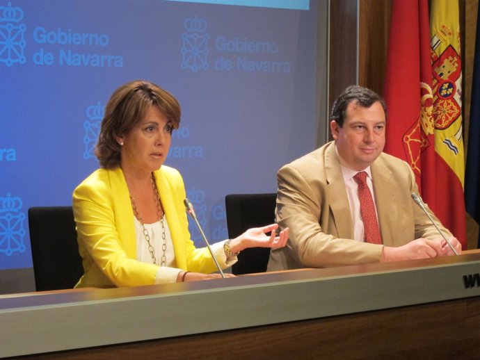 Yolanda Barcina y Juan Urbano.