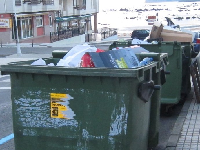 Basura, Contenedores