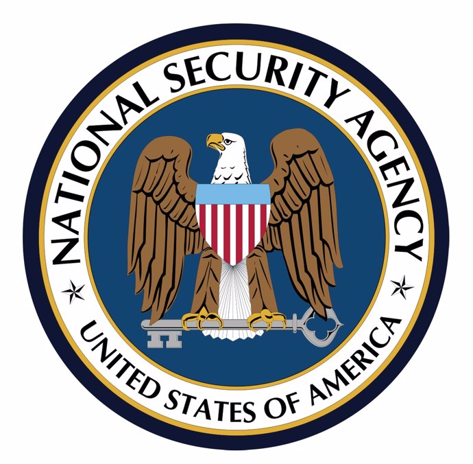 Logo de la NSA (Agencia Seguridad Nacional de Estados Unidos) 