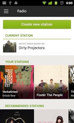 Radio de Spotify en Android