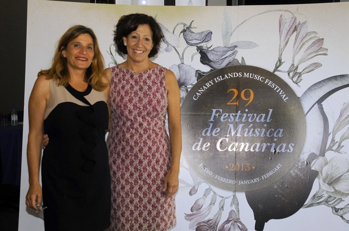 Candelaria Rodríguez e Inés Rojas