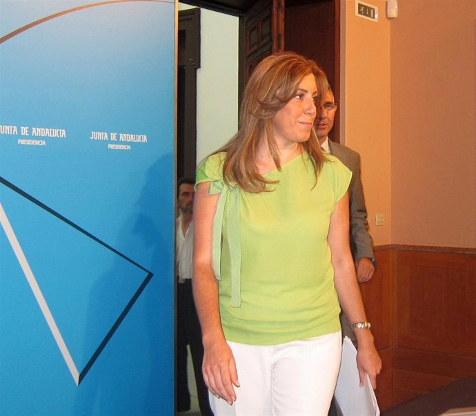 Susana Díaz, Tras El Consejo De Gobierno 