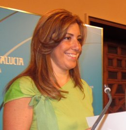 La Consejera De La Presidencia E Igualdad, Susana Díaz