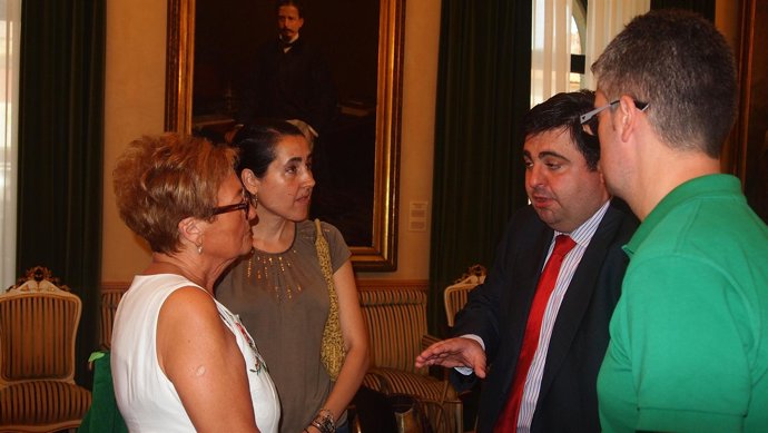 Momentos Previos A La Firma Del Convenio    