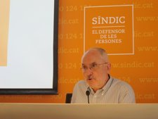 El Síndic De Greuges De Catalunya, Rafael Ribó.