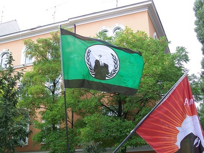 Bandera de Anonymous 