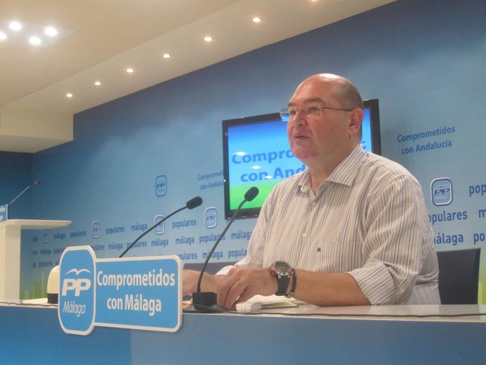 El parlamentario andaluz del PP Antonio Garrido 
