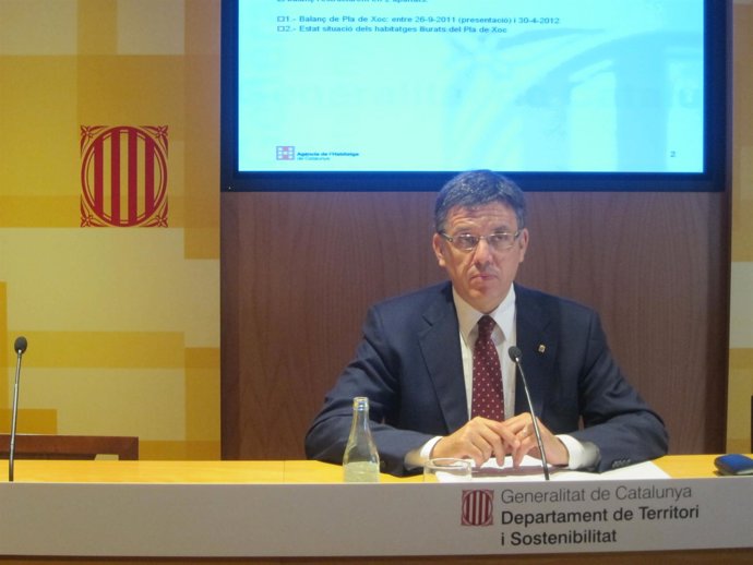 Lluis Recoder expone datos del Plan de choque de vivienda pública