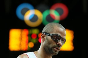 Tony Parker en los Juegos Olímpicos 2012.