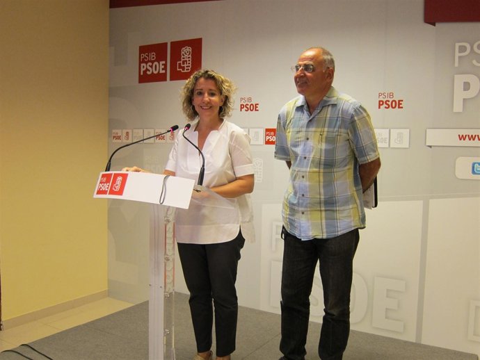 Aina Calvo y Joan Jaume
