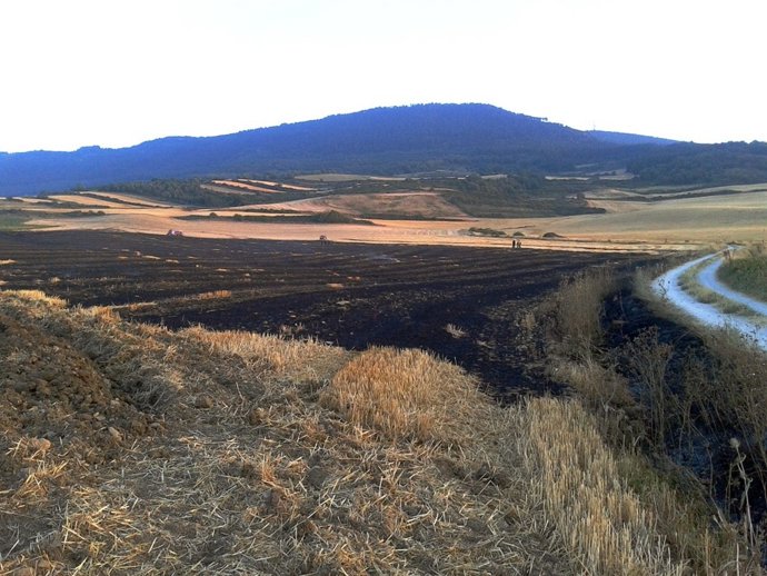 Sofocado un incendio en Galar.