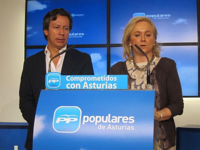 Carlos Floriano y Mercedes Fernández. 