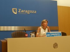 La concejal del PP en el Ayuntamiento, Patrica Cavero