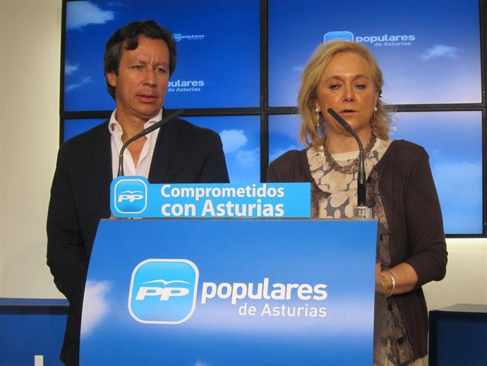 Carlos Floriano y Mercedes Fernández. 