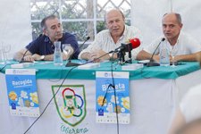 Presentación de la campaña de recogida de alimentos en clubes deportivos.