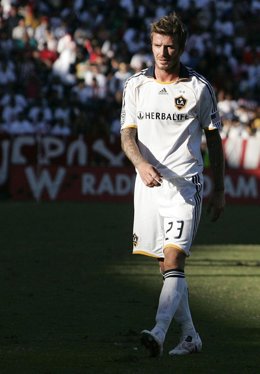 El futbolista inglés David Beckham