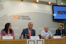 María Ángeles Campillos, Antonio Suárez, Miguel Bernal y Joseba Bonaut