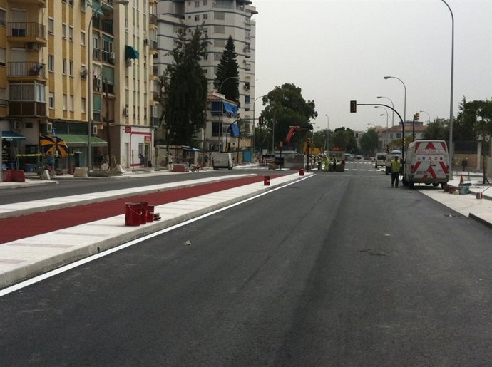 Eje Cómpetea-Virgen de la Cabeza del metro de Málaga 