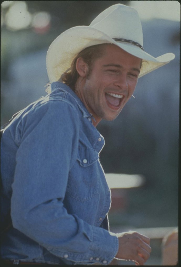 Brad Pitt en 'Thelma y Louise' 