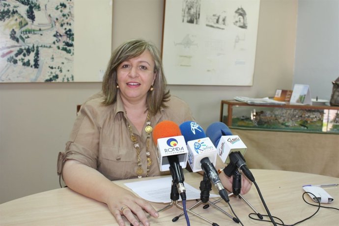 La concejala de Turismo, Isabel Barriga