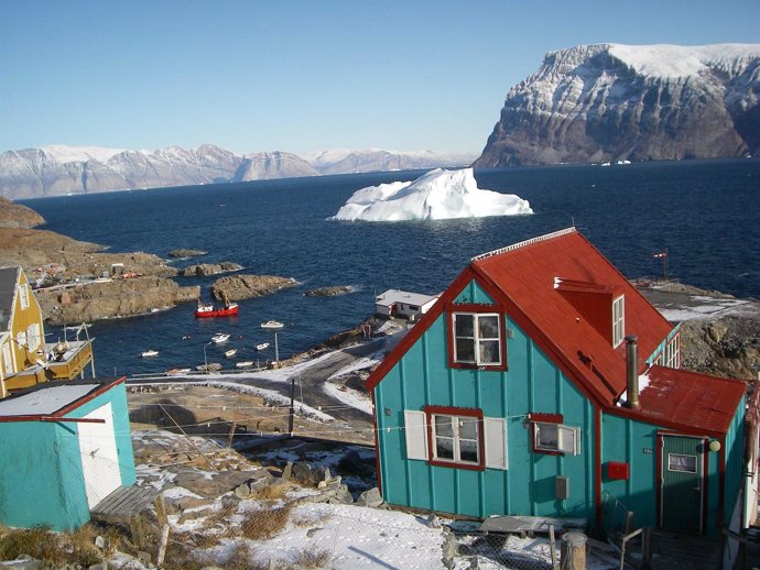 Icebergs En Groenlandia