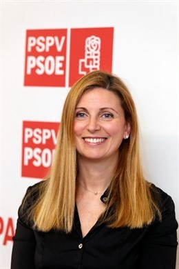 La Portavoz Socialista En El Ayuntamiento De Castellón, Amparo Marco.