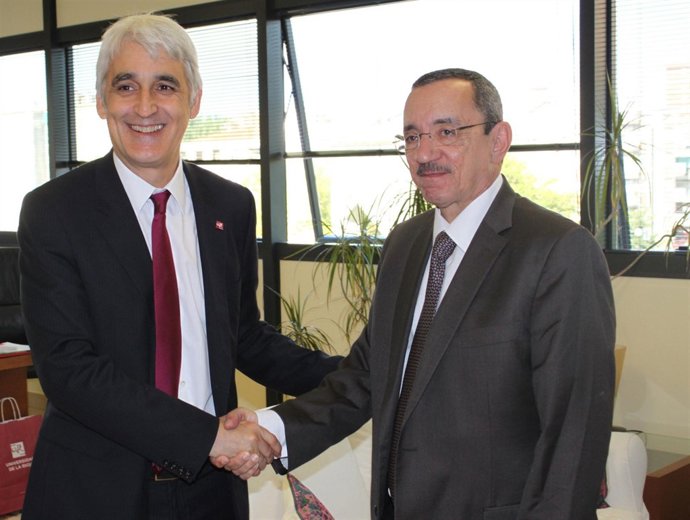 Rectores de la UR y de Marruecos
