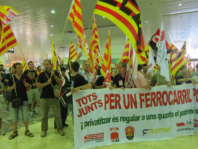 Concentración Del Sector Ferroviario En Barcelona-Sants