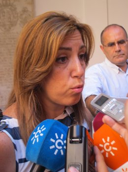 La Consejera Susana Díaz Atiende Hoy A Los Medios