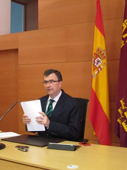 El portavoz del Ejecutivo regional, José Ballesta
