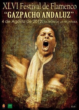 Cartel del Festival 'Gazpacho andaluz' 2012