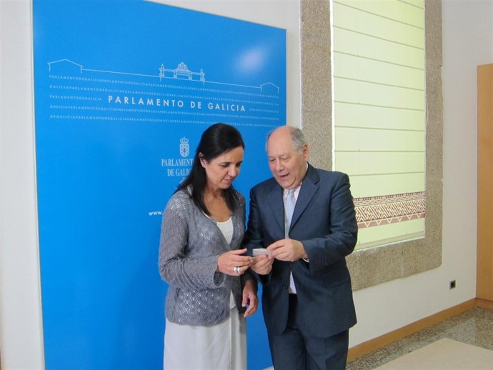 Luciano Fariña entrega la memoria del Consello de Contas