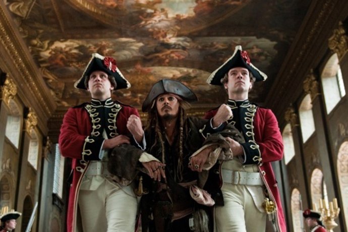 Johnny Depp En Piratas Del Caribe