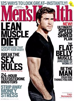 Liam Hemsworth portada de Men's Health